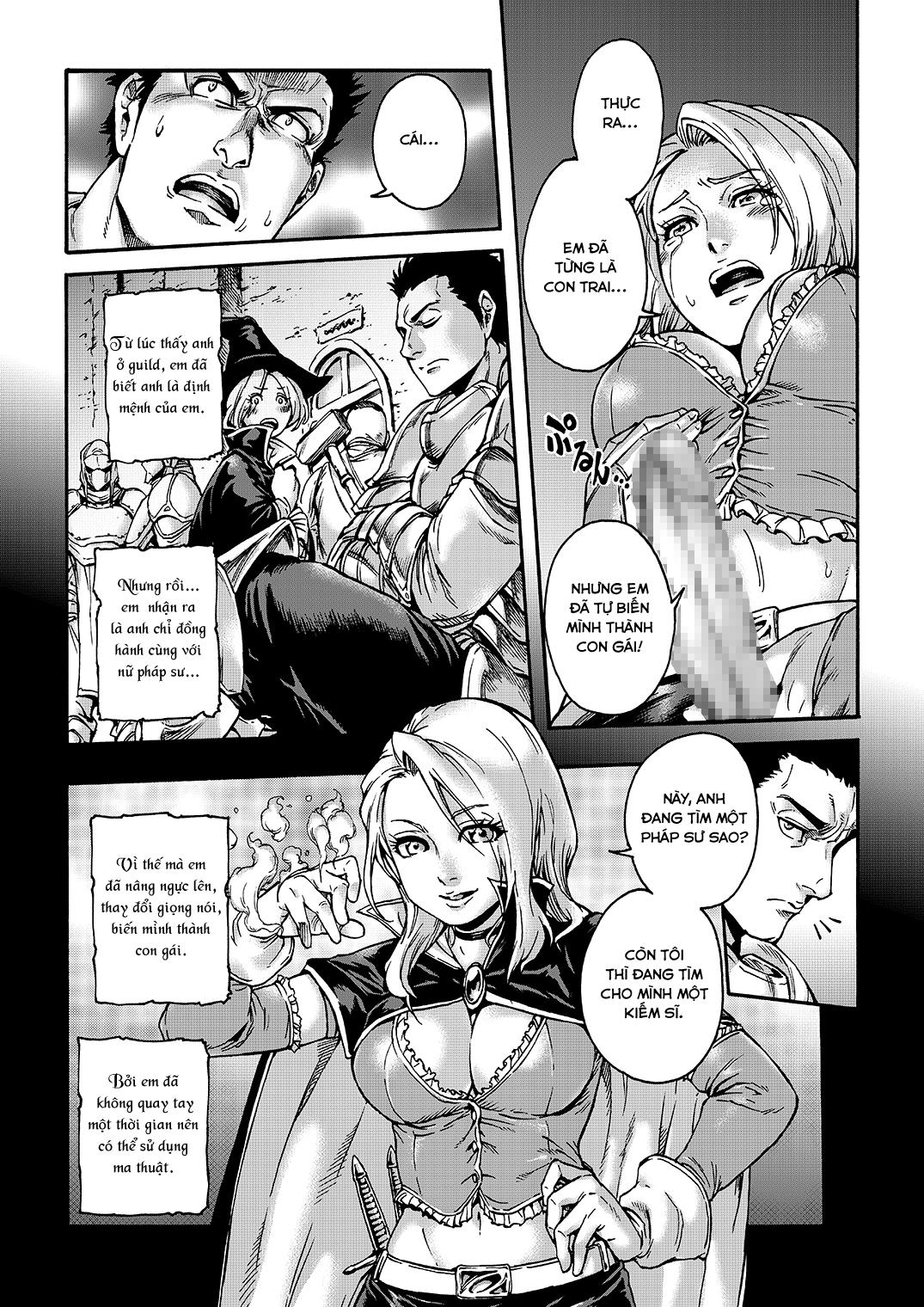 Đọc truyện hentai Tranny Sorcerer Chap 1